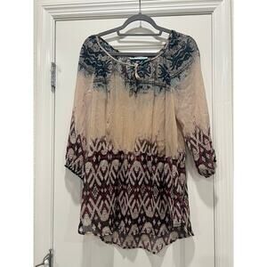 Like New Maurices Tunic Blouse Large